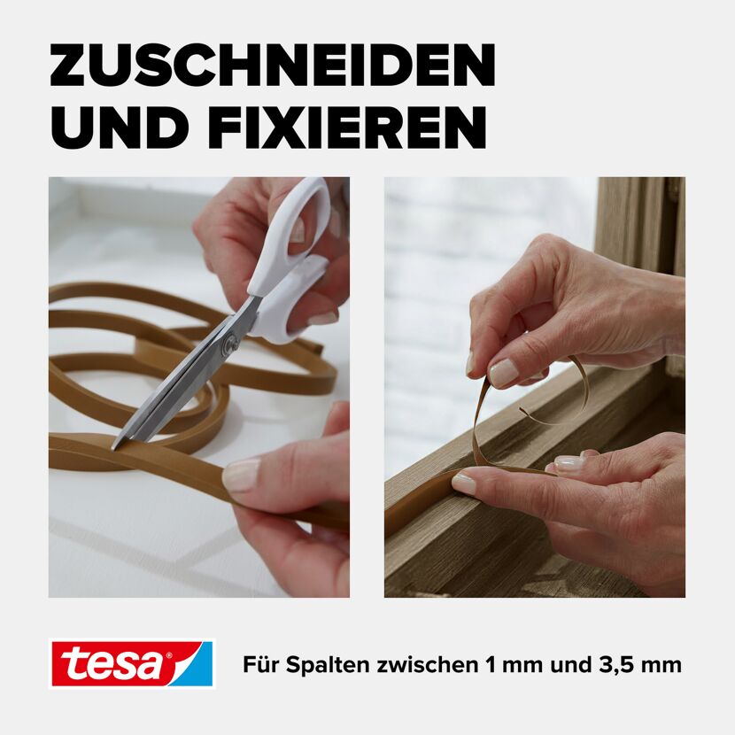 Schaumstoffdichtung Standard 'Insulation' braun 0,4 x 0,9 x 600 cm