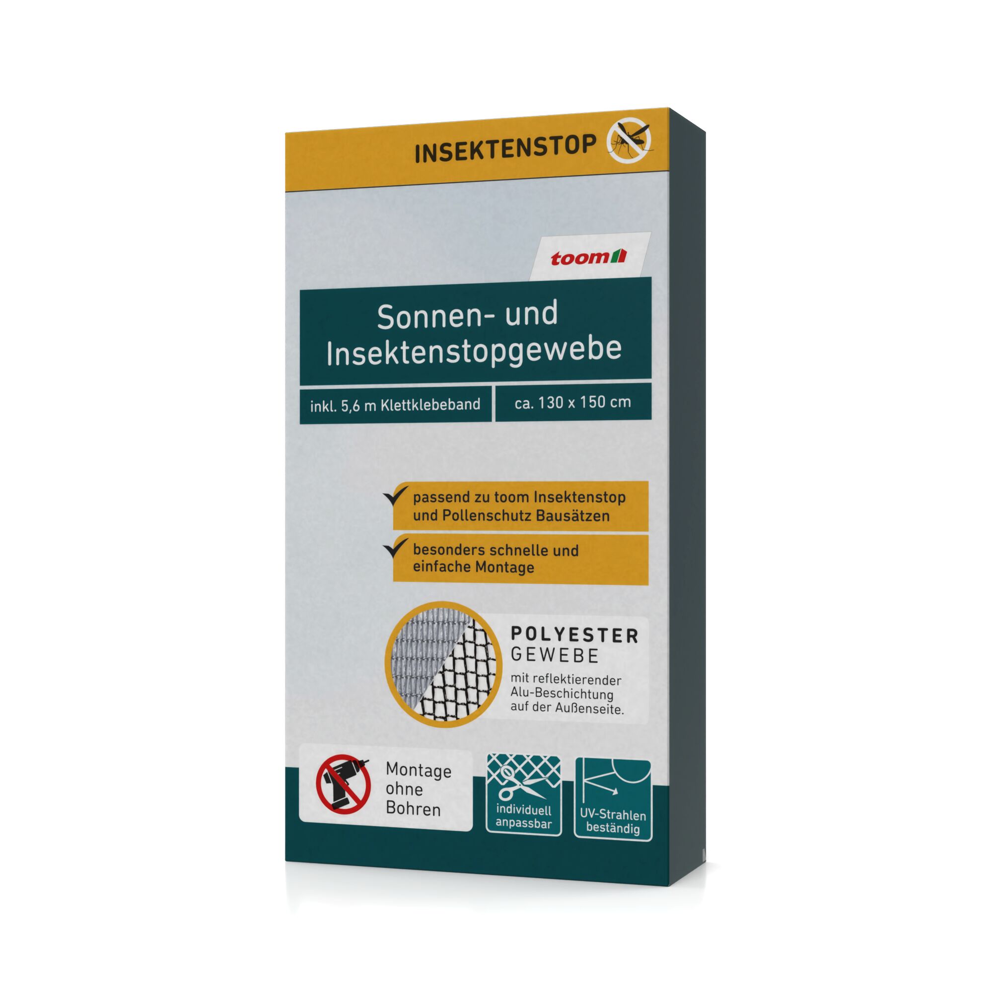 toom Sonnenschutz- und Insektenstopgewebe
