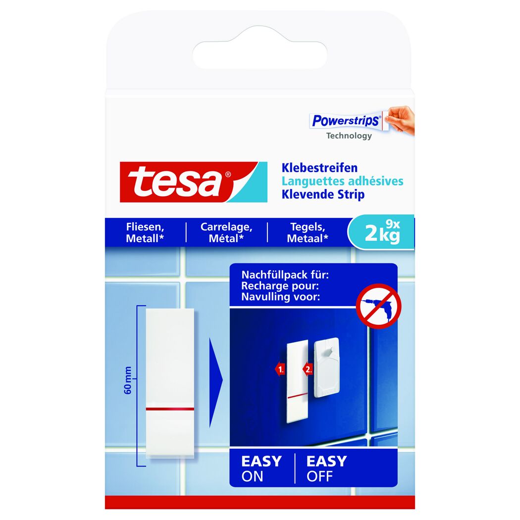 Tesa Powerstrips Klebestreifen Verpackung