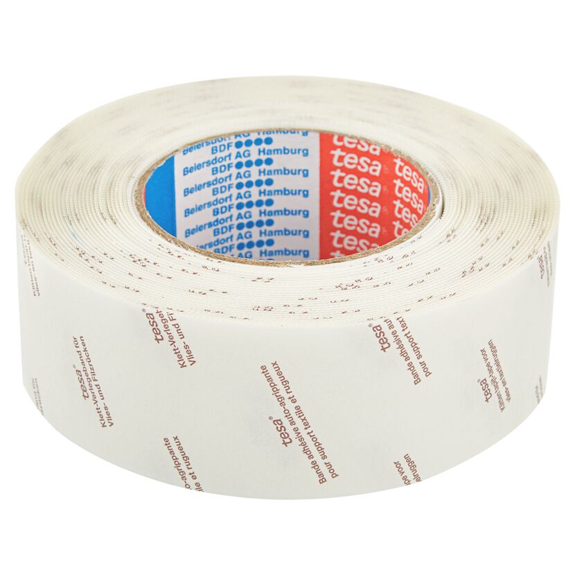 Tesa Klett-Verlegeband weiß, 50 mm breit, Rolle
