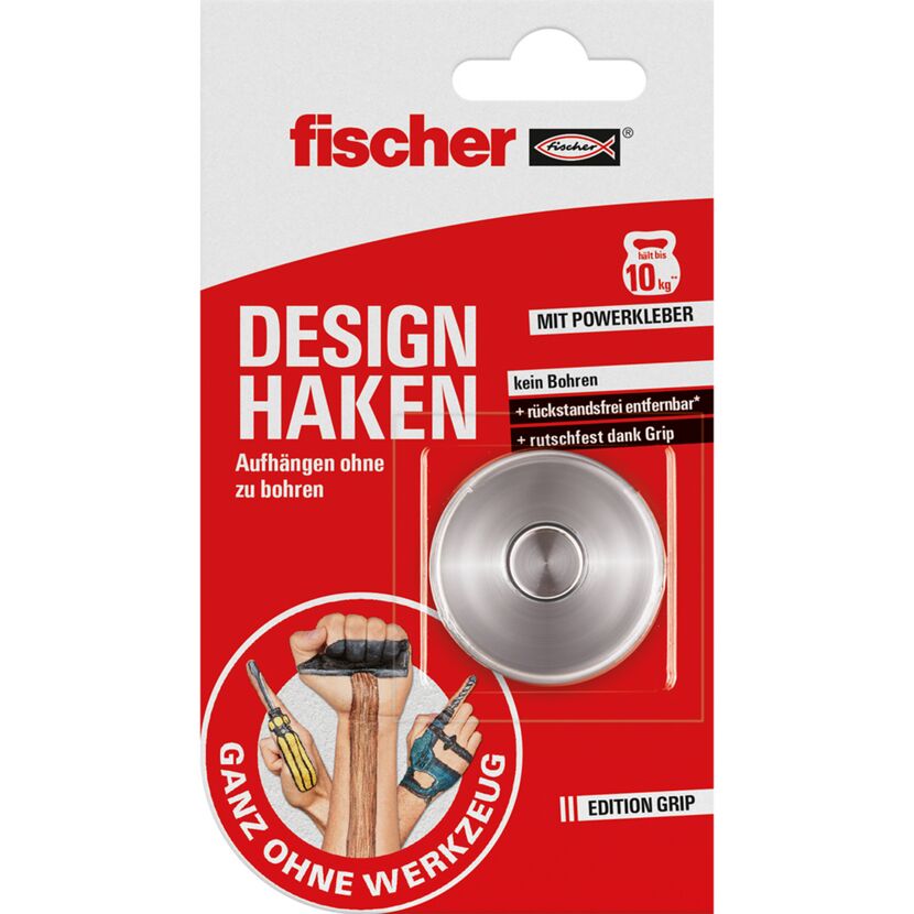 Handtuchhaken 'Ganz ohne Werkzeug' 10 kg Traglast