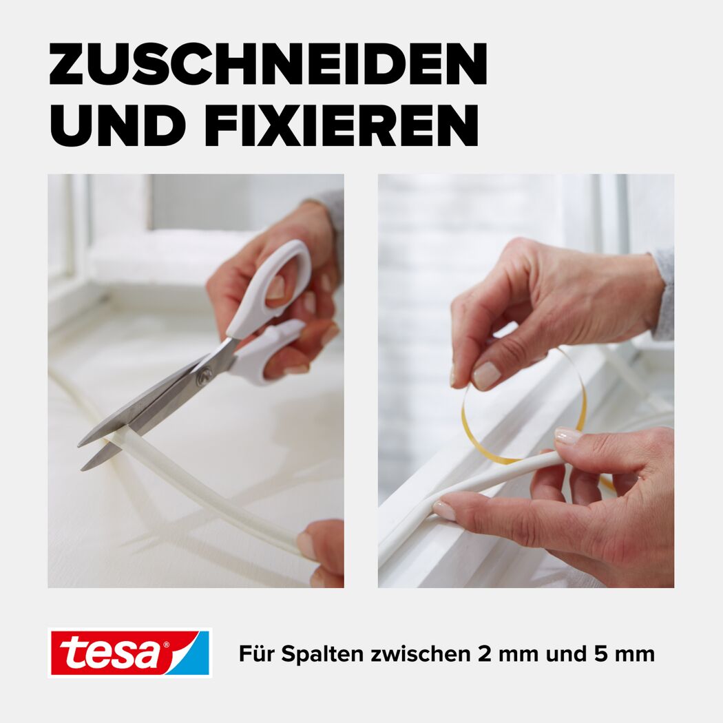 P-Profildichtung 'Insulation' weiß 10 m