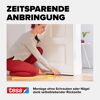 Türdichtschiene 'Insulation' für Textilböden weiß 100 x 4,3 cm