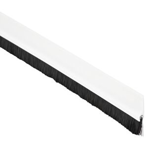 Moll "Standard" Türdichtschiene für Textilböden weiß 100 x 4,3 cm