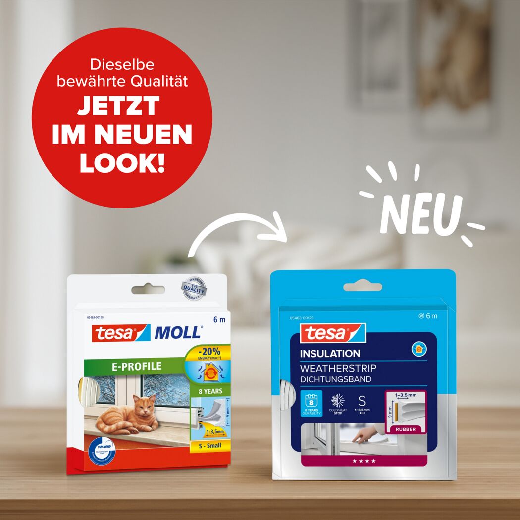 E-Profildichtung 'Insulation' weiß 6 m