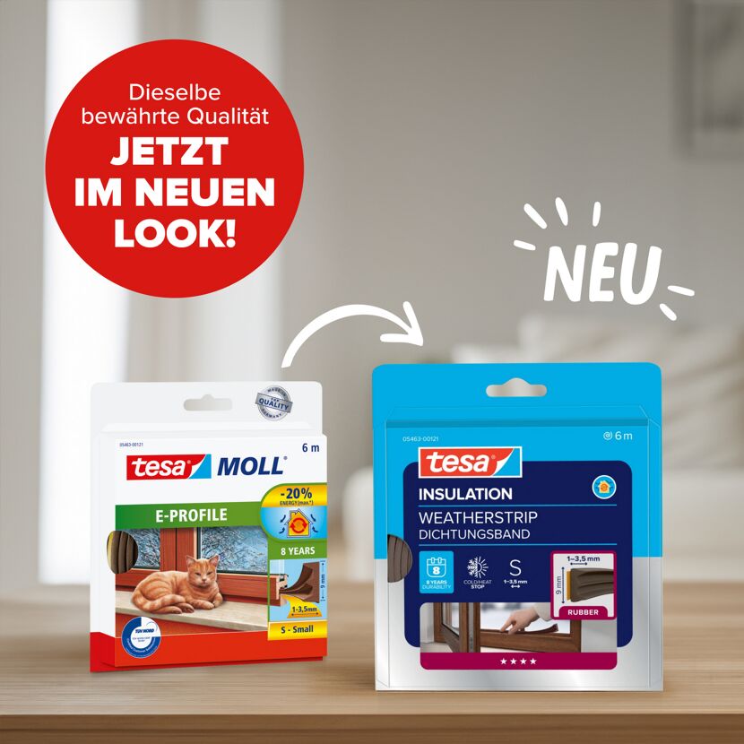 E-Profildichtung 'Insulation' braun 6 m
