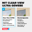 Fensterfliegengitter 'Falt' weiß stufenlos von 80 x 80 bis 140 x 140 cm