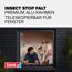 Fensterfliegengitter 'Falt' anthrazit stufenlos von 80 x 80 bis 140 x 140 cm