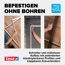 Fensterfliegengitter 'Falt' anthrazit stufenlos von 80 x 80 bis 140 x 140 cm