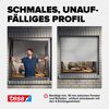 Fensterfliegengitter 'Falt' anthrazit stufenlos von 80 x 80 bis 140 x 140 cm