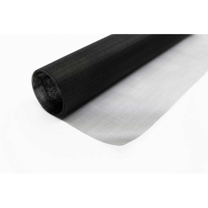 Schwarze Fliegengitter-Rolle
