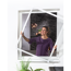 Verkleinertes Bild von Alu-Flachbausatz für Fenster 130 x 150 cm weiß