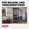Adapterset für Türfliegengitter 'Falt' anthrazit, 3 Stück