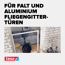 Adapterset für Türfliegengitter 'Falt' anthrazit, 3 Stück