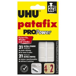 Klebepads 'patafix Pro Power' weiß 21 Stück