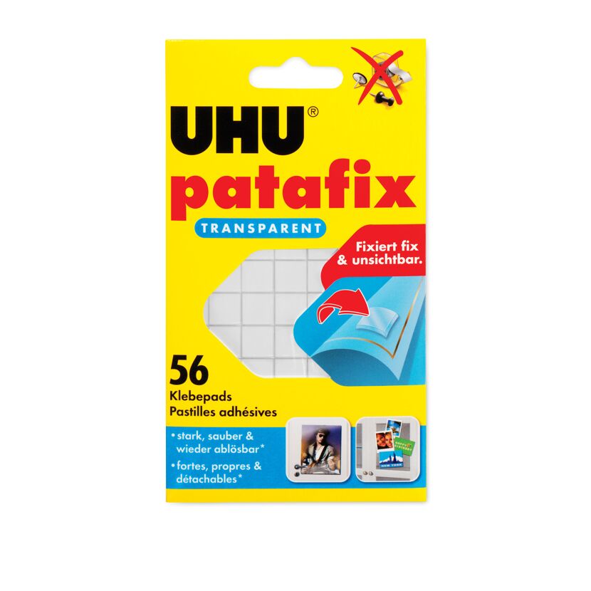 UHU Patafix Klebepads transparent