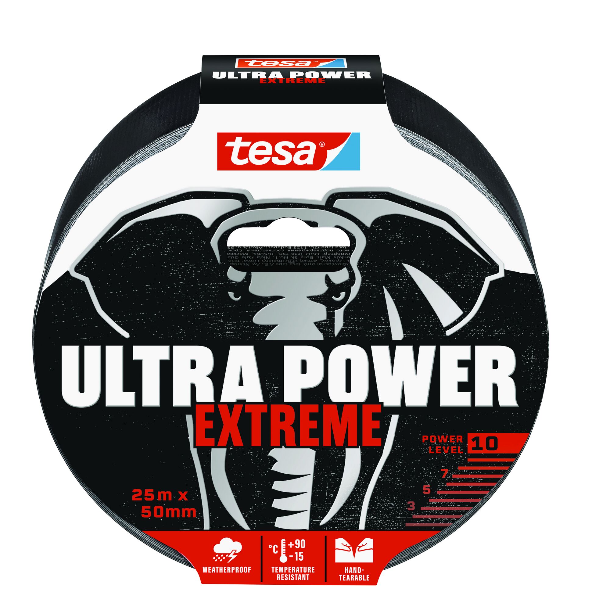tesa Ultra Power Extreme Klebeband, 25 m x 50 mm