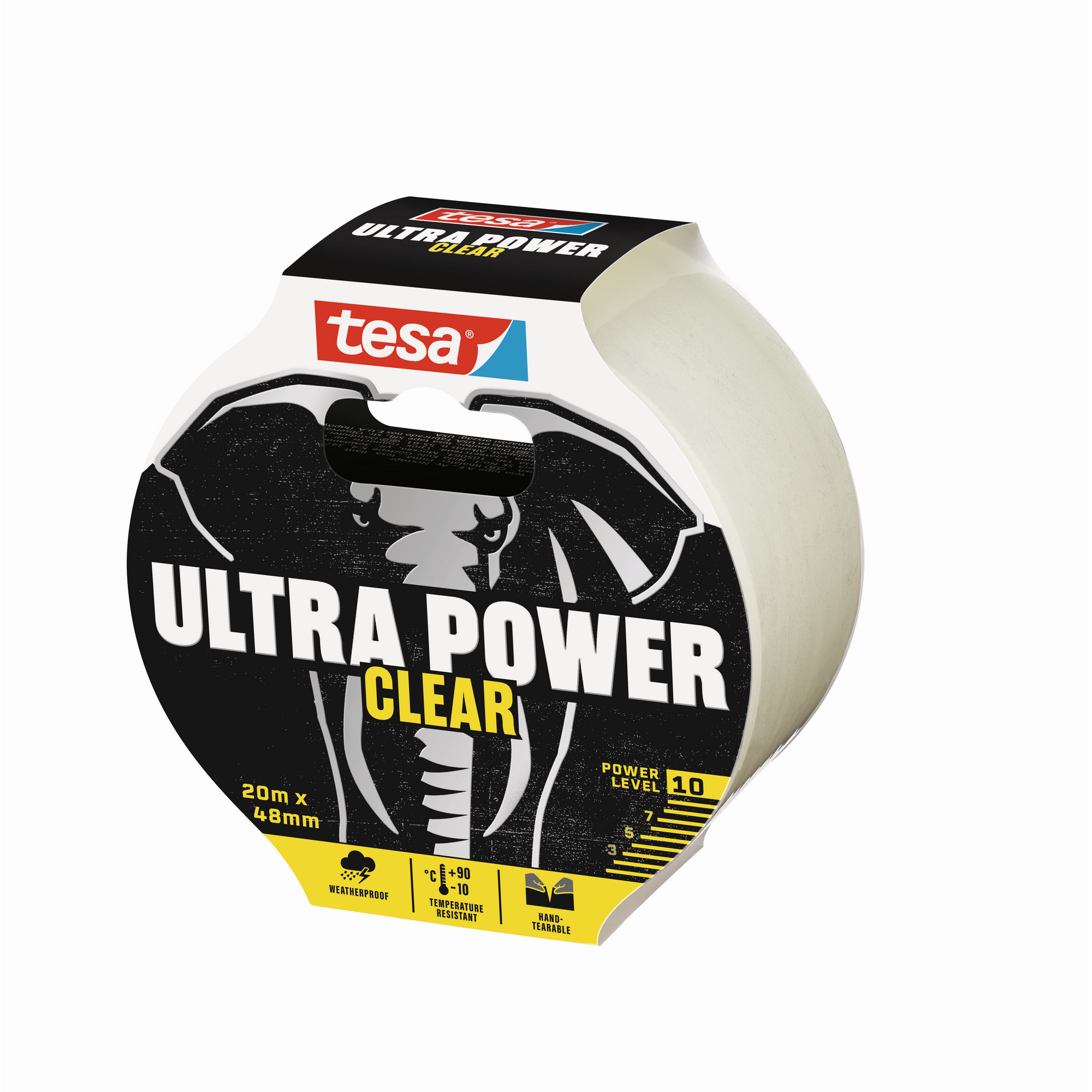 Reparaturband 'Ultra Power Clear' transparent 48 mm x 20 m + product picture