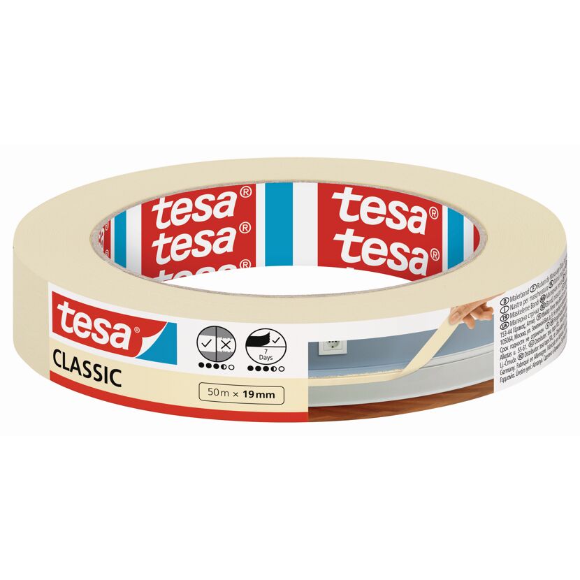 tesa Classic Malerband, 50 m x 19 mm