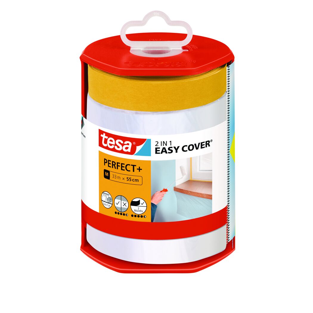 Tesa Perfect+ 2 in 1 Easy Cover Abdecklösung