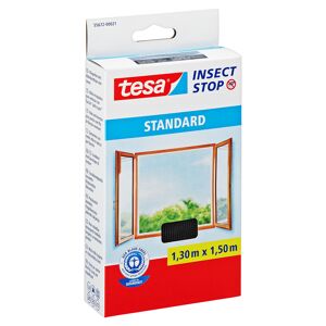 Insect Stop 'Standard' Fensterfliegengitter anthrazit 150 x 130 cm