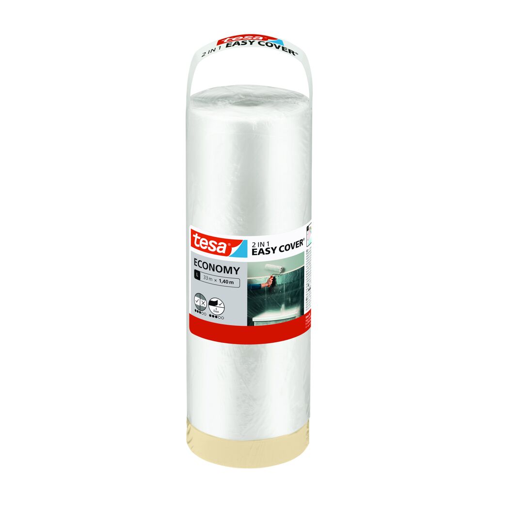 Tesa Easy Cover Abdeckfolie und Klebeband