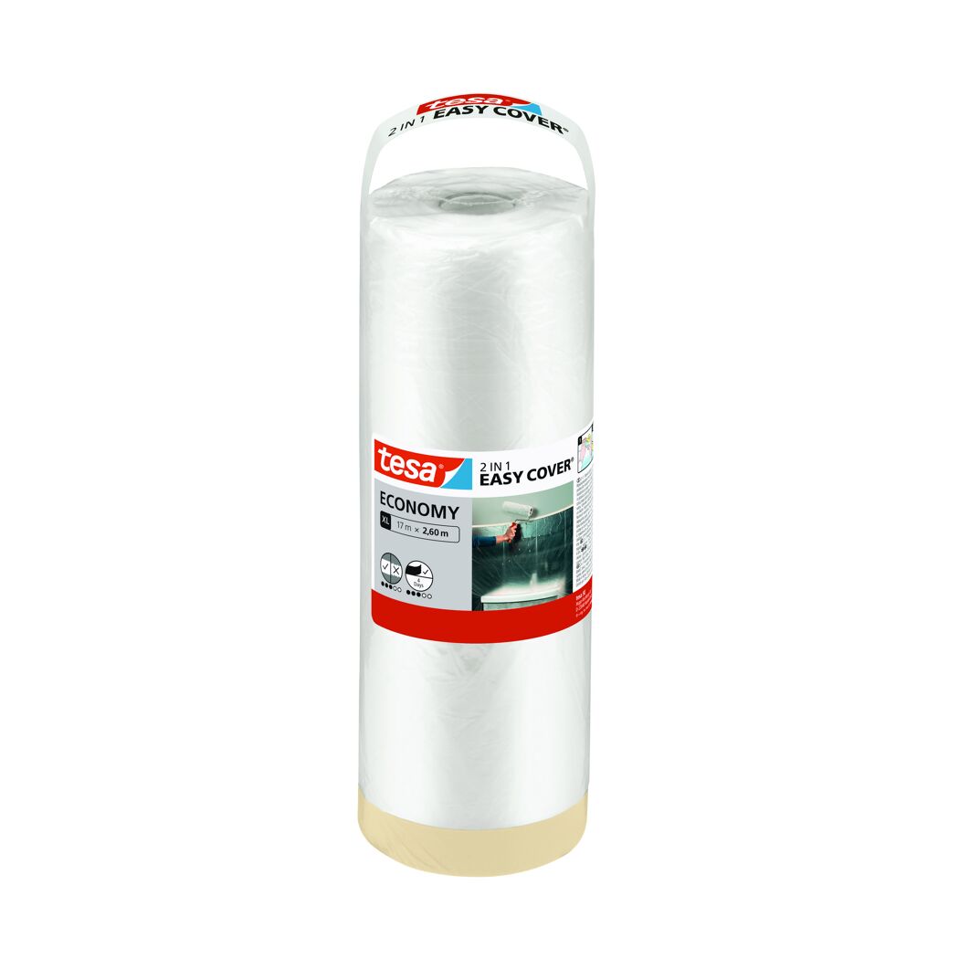 Tesa Easy Cover Abdeckfolie und Klebeband