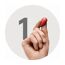 Eine Hand hält Sugru Modelliermasse.