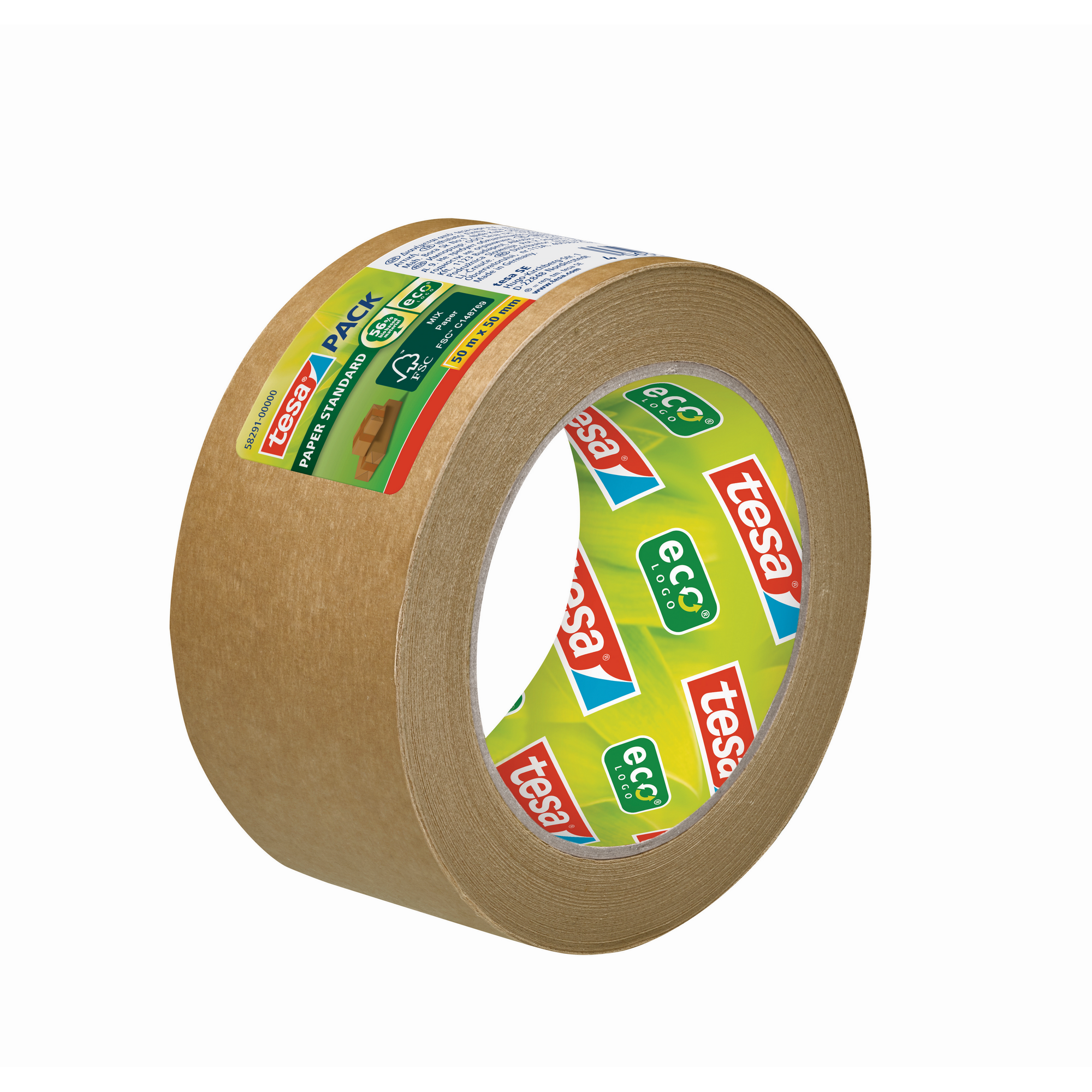 Papierklebeband 'tesapack®' braun 50 mm x 50 m + product picture