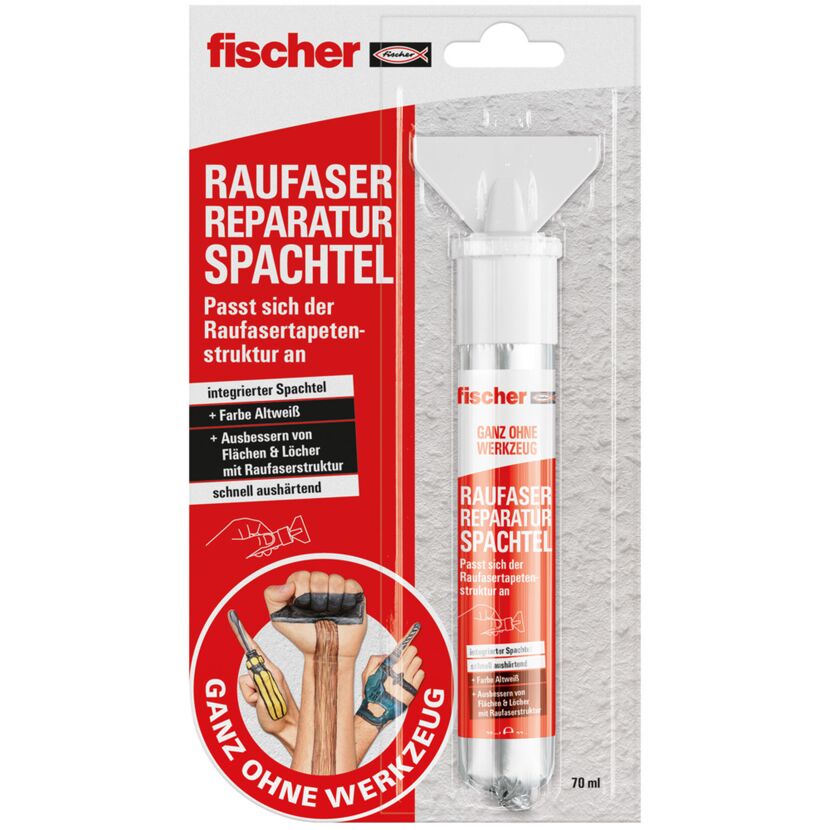 Tube Fischer Raufaser Reparatur Spachtel