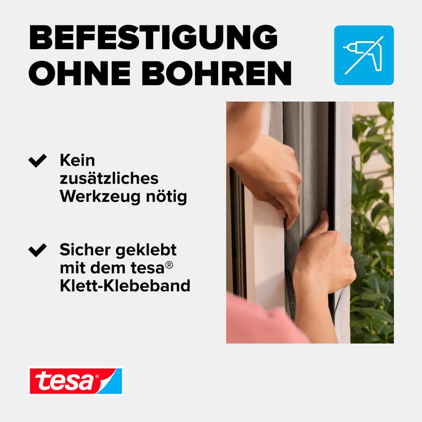 Fensterfliegengitter 'Standard' anthrazit 110 x 130 cm
