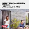 Lamellentür 'Premium' Aluminium teleskopierbar 95 x 220 cm