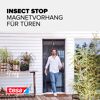 Türfliegengitter 'Magnet Vorhang' anthrazit 90 x 210 cm
