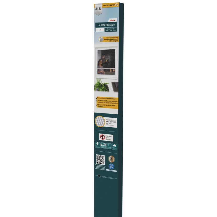 Fensterplissee Verpackung