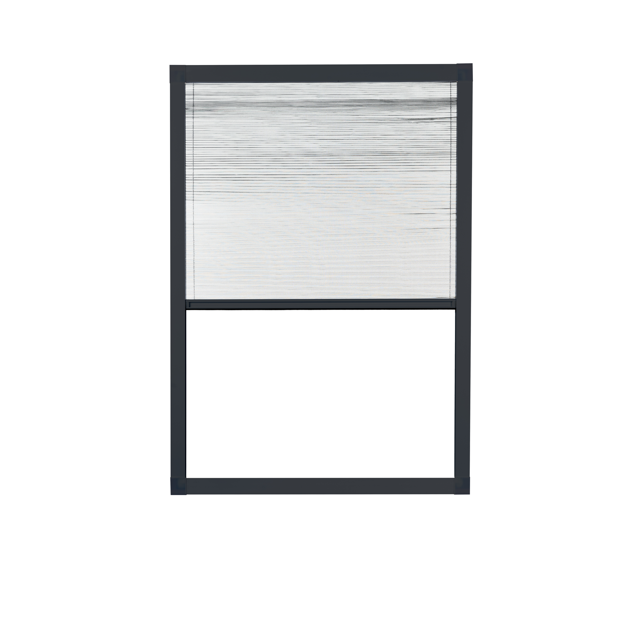 Fensterplissee schwarz 130 x 150 cm + product picture