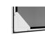 weißer Teleskop-Türbausatz