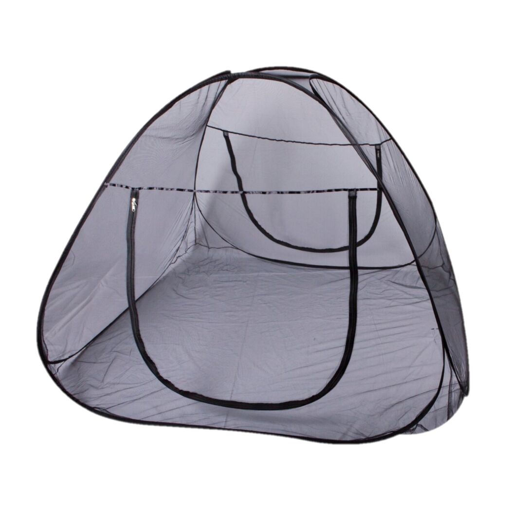 Pop-Up-Moskitonetz schwarz 200 x 135 x 140 cm