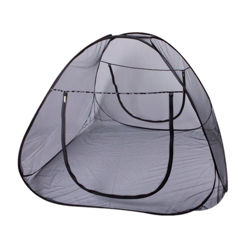 Pop-Up-Moskitonetz schwarz 200 x 135 x 140 cm