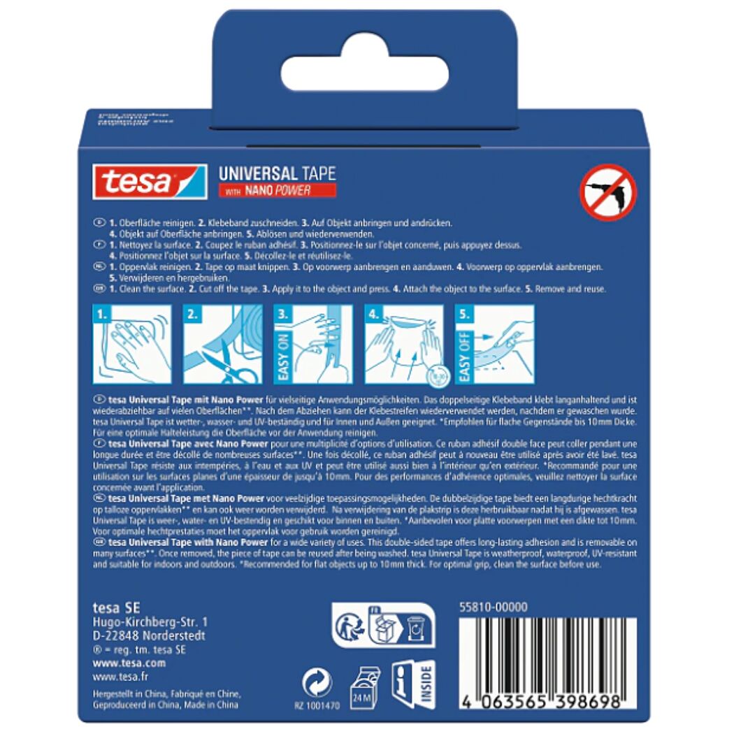 tesa Universal Tape Nano Power