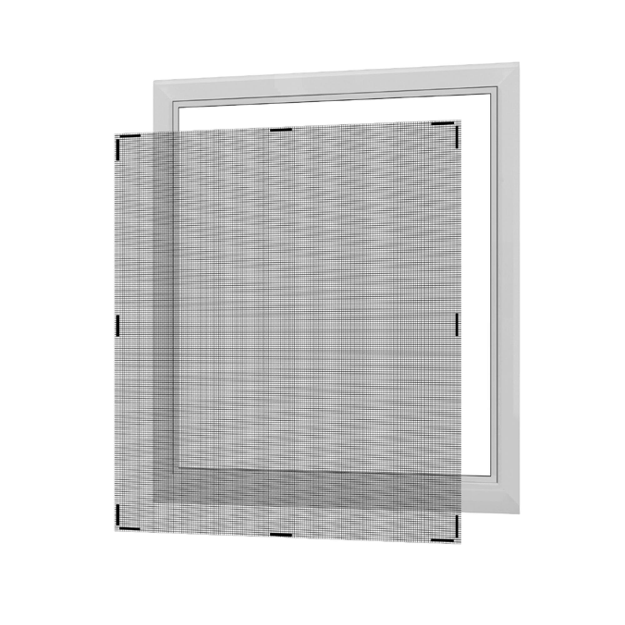Insektenschutz 'Magnetisches Fenstergitter Deluxe' max. 130 x 150 cm