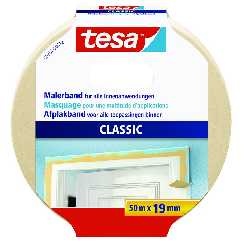 Tesa Classic Malerband, 50 m x 19 mm