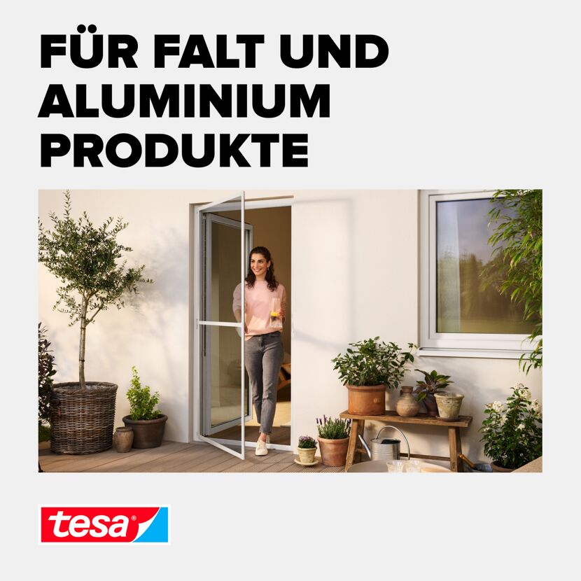 Ersatzrolle für Fliegengitter 'Alu Fiberglas' weiß 120 x 250 cm