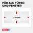 Ersatzrolle für Fliegengitter 'Alu Comfort' grau 120 x 250 cm