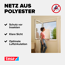 Fensterfliegengitter 'Comfort' anthrazit 130 x 150 cm
