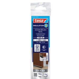 Türdichtschiene 'Insulation' für unebene Böden braun 100 x 4 cm