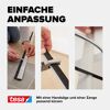 Türdichtschiene 'Insulation' für unebene Böden braun 100 x 4 cm