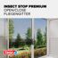 Fensterfliegengitter 'Open/Close' anthrazit 130 x 150 cm