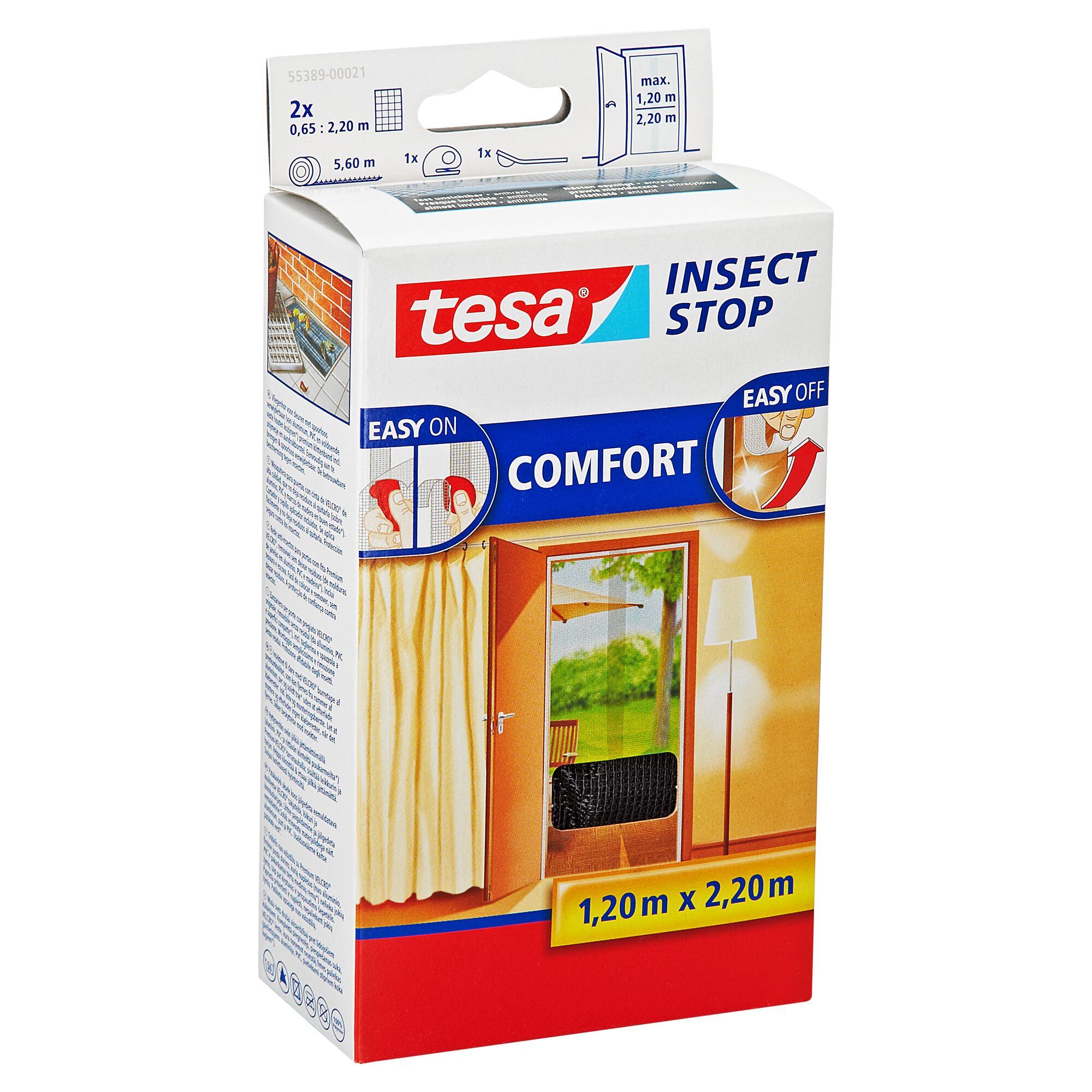 Tesa Insect Stop Comfort Türfliegengitter