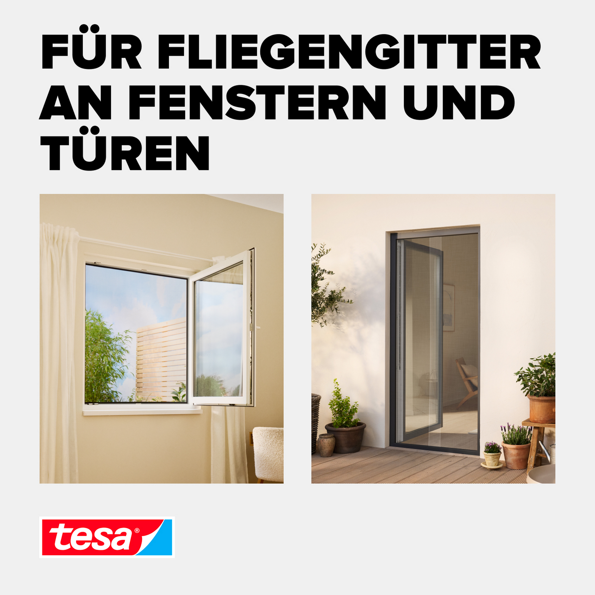 Ersatzklettband für Fliegengitter 'Comfort'  weiß 5,6 m