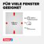 Fensterfliegengitter 'Sun Protect' anthrazit 130 x 150 cm